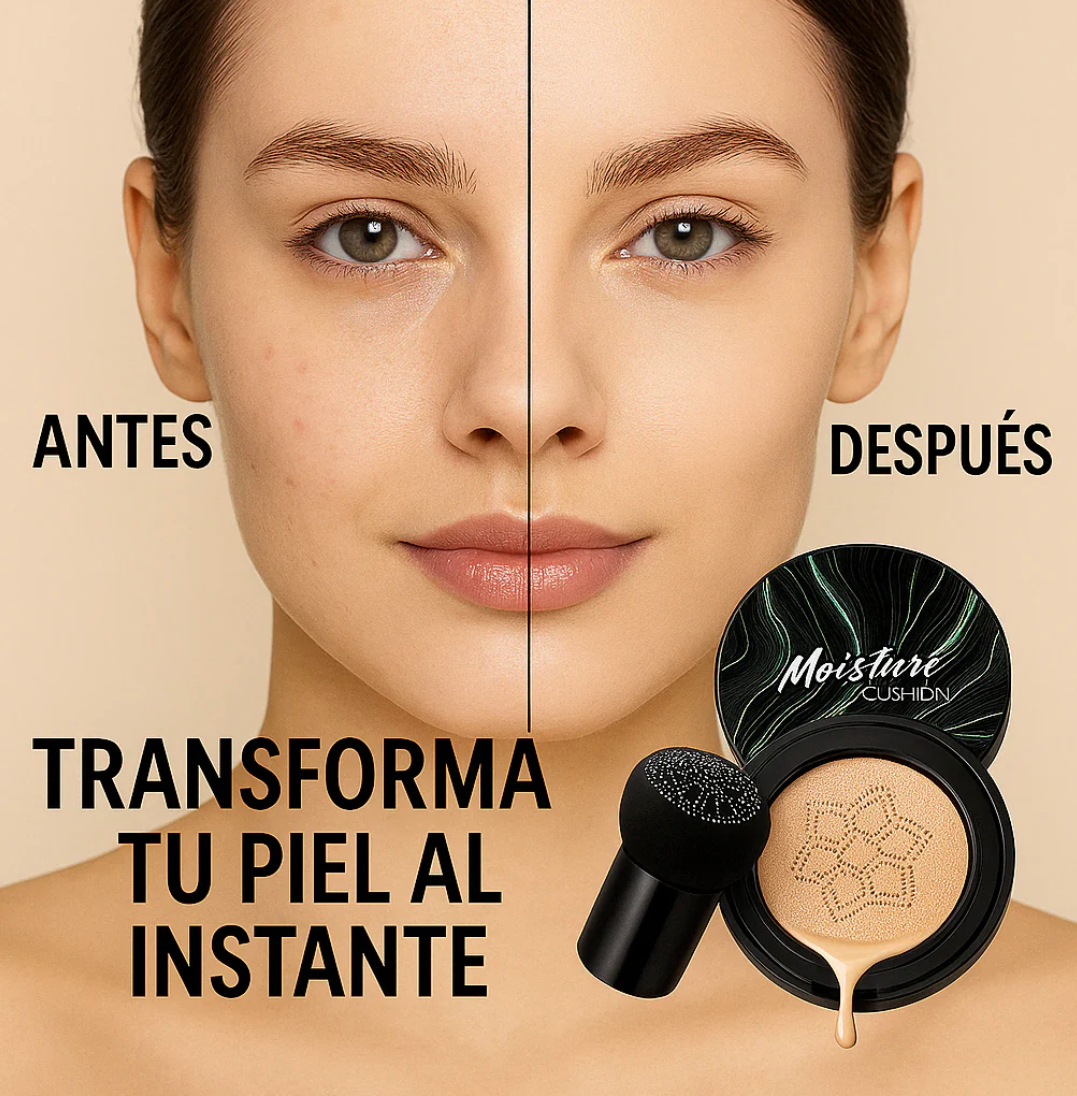 Natura Veil — Base de Maquillaje de Acabado Natural + Brocha de Regalo